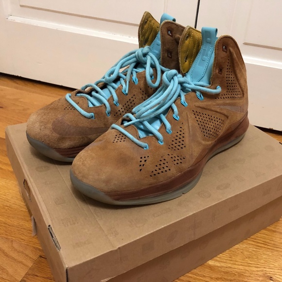 Nike Other - Lebron 10 EXT Brown Suede
